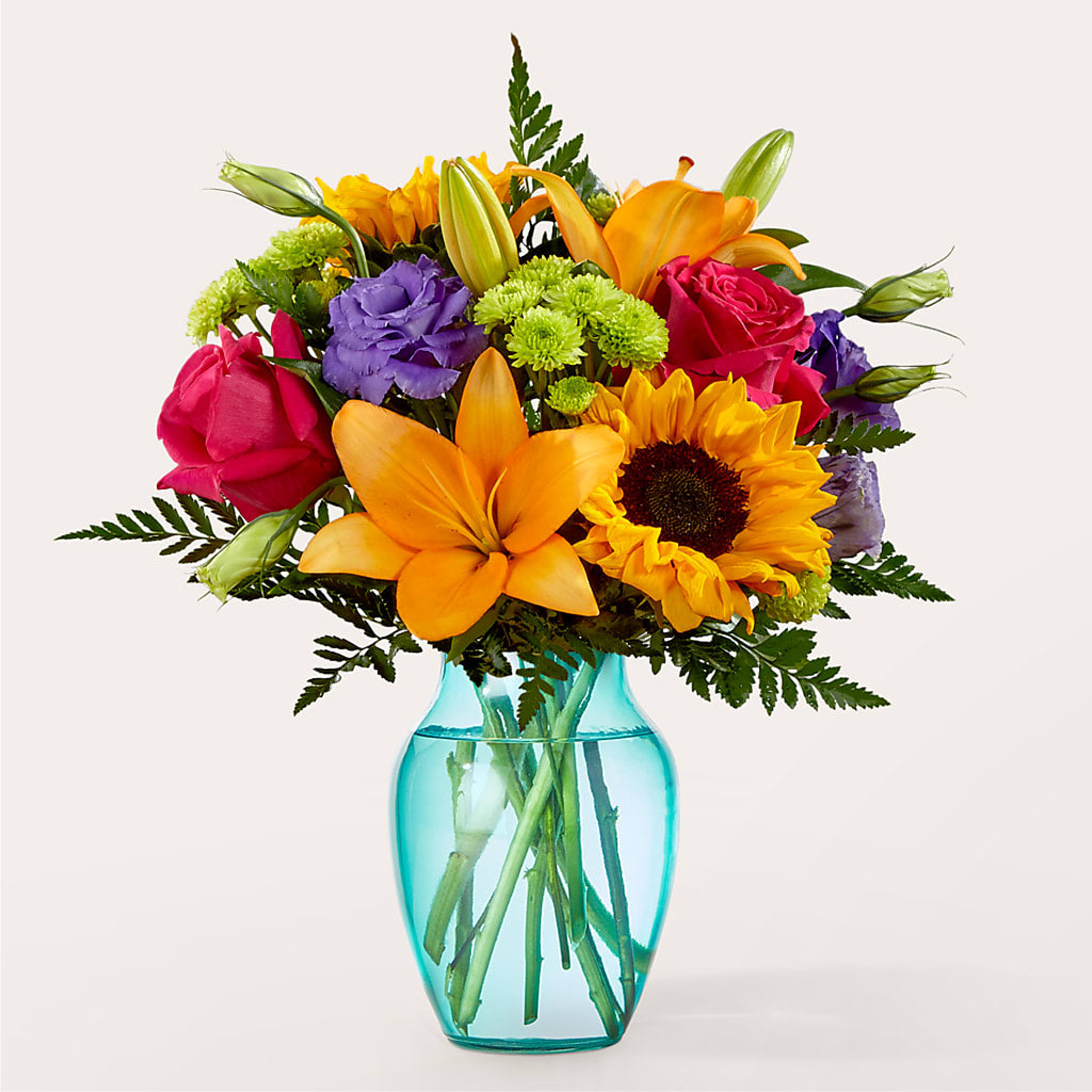 Double Rainbow Bouquet – Margartia Flowers, Jersey City NJ