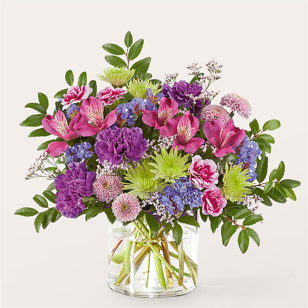 Glass Half Full Bouquet – Margartia Flowers, Jersey City NJ