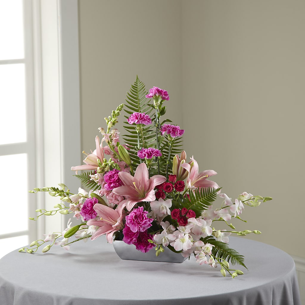 Uplifting Moments Arrangement – Margartia Flowers, Jersey City NJ