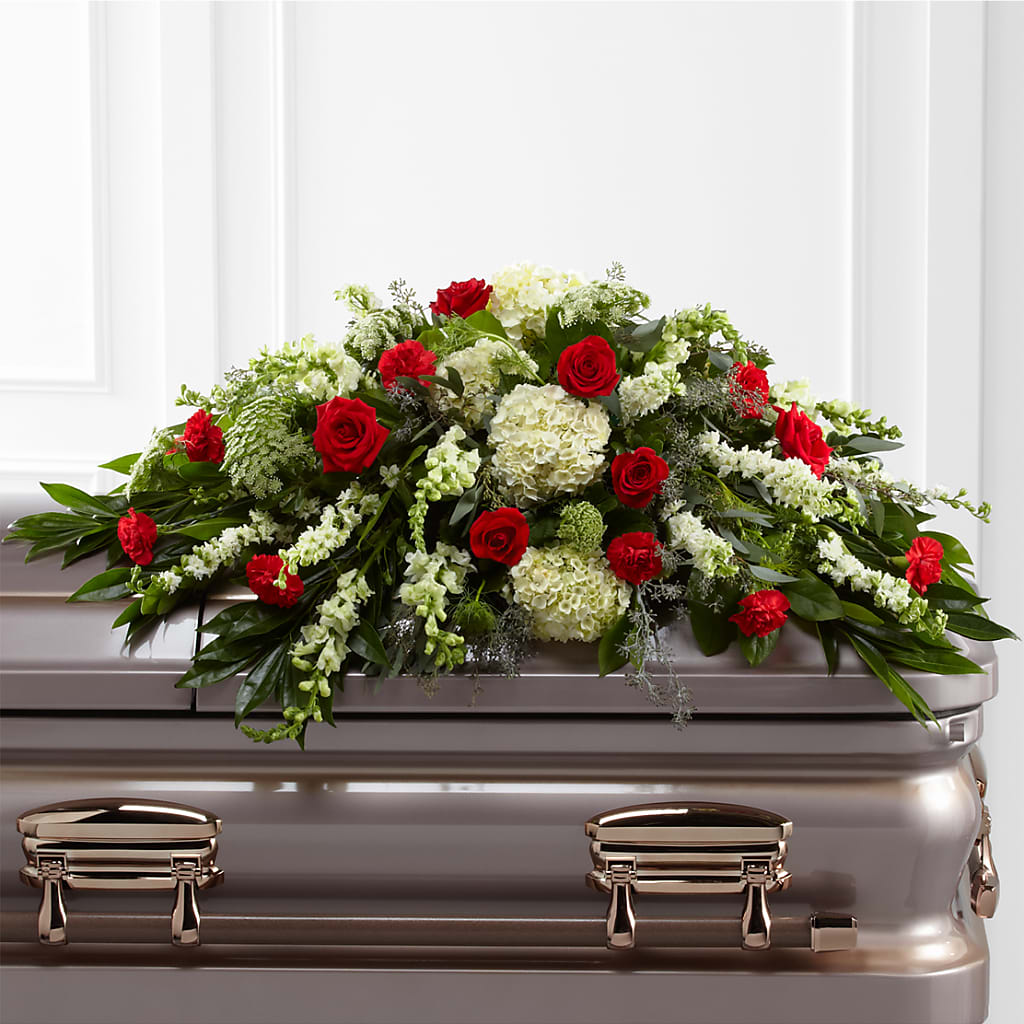 Sincerity Casket Spray – Margartia Flowers, Jersey City NJ