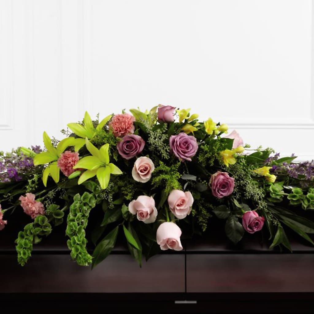 Forever Beloved Casket Spray – Margartia Flowers, Jersey City NJ