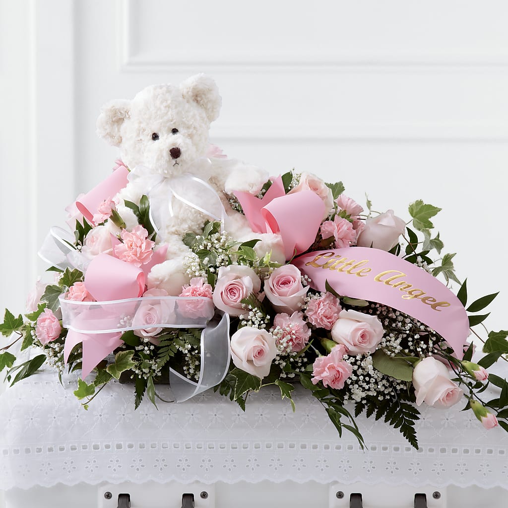 Touch of Sympathy Casket Spray – Margartia Flowers, Jersey City NJ