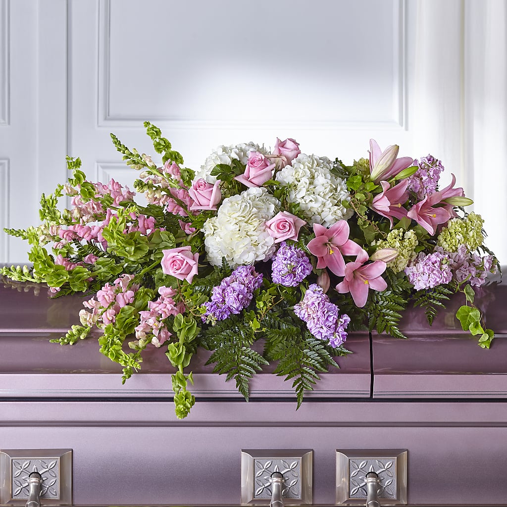 Life's Gratitude Casket Spray – Margartia Flowers, Jersey City NJ