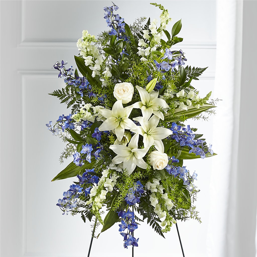 Faithful Friend Standing Spray – Margartia Flowers, Jersey City NJ