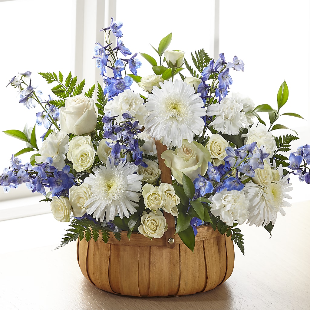 Harmony & Grace Basket – Margartia Flowers, Jersey City NJ