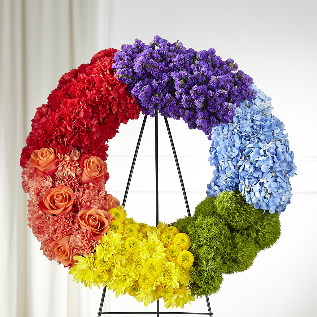 Circle of Love Wreath – Margartia Flowers, Jersey City NJ