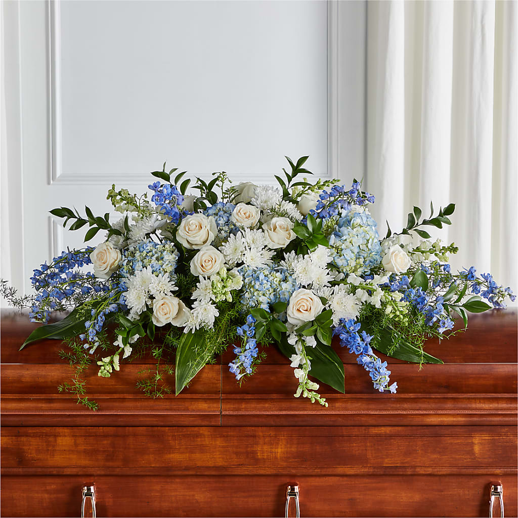Timeless Essence Casket Spray – Margartia Flowers, Jersey City NJ