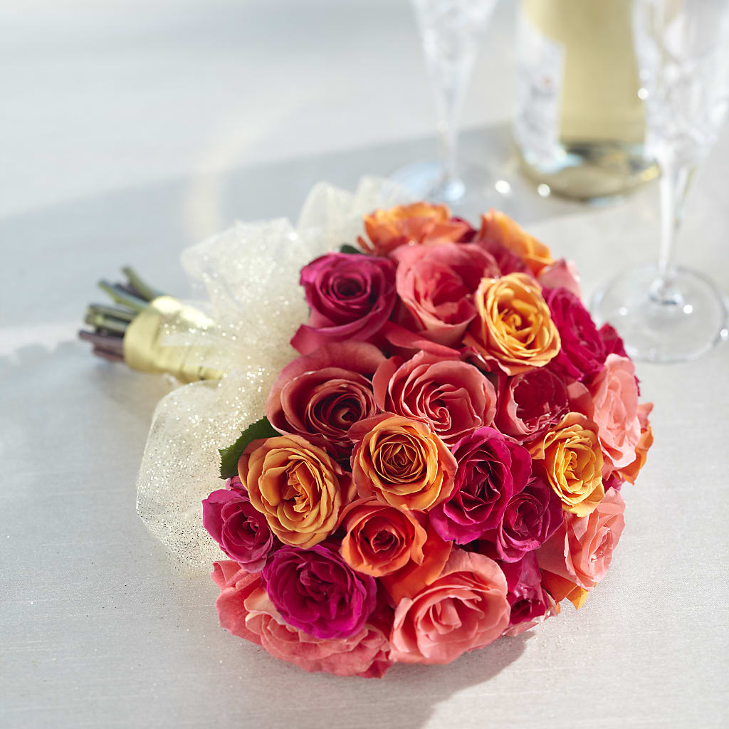Sweet Roses Bouquet – Margartia Flowers, Jersey City NJ