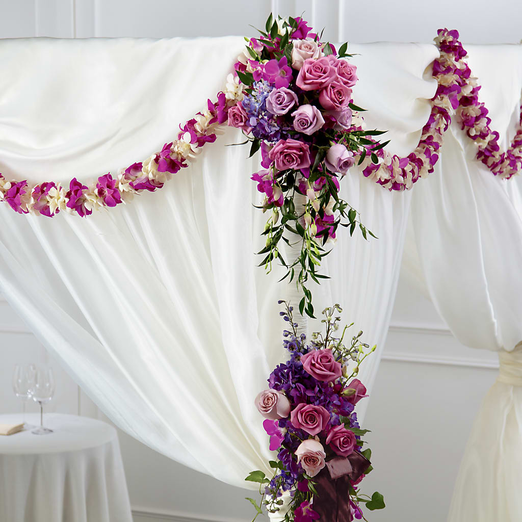Color & Light Chuppah Decor – Margartia Flowers, Jersey City NJ