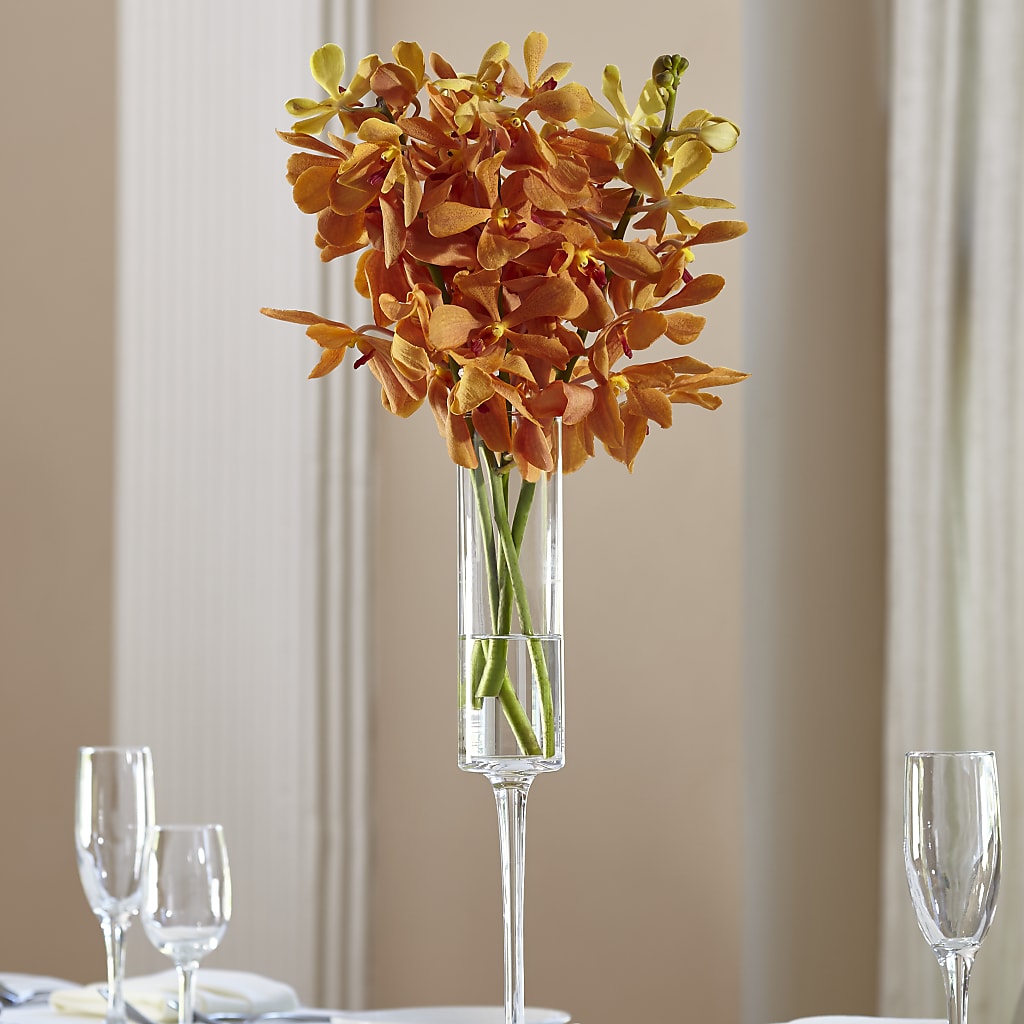 Orange Mokara Bouquet – Margartia Flowers, Jersey City NJ