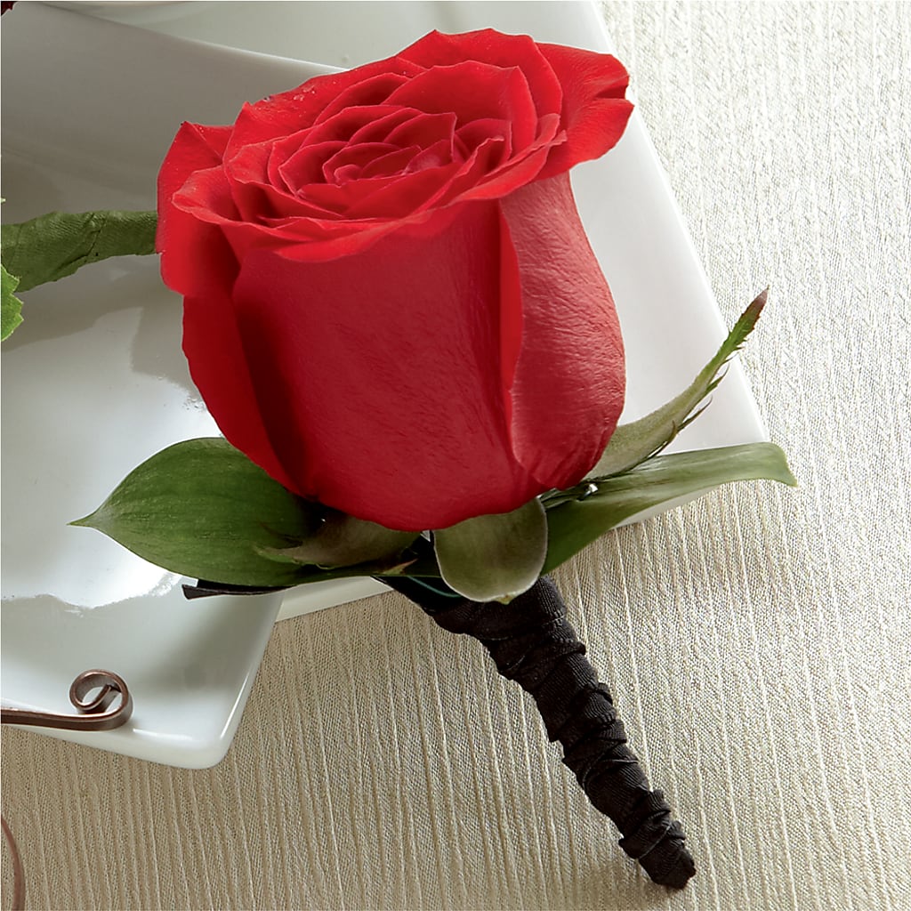 Red Rose Boutonniere – Margartia Flowers, Jersey City NJ