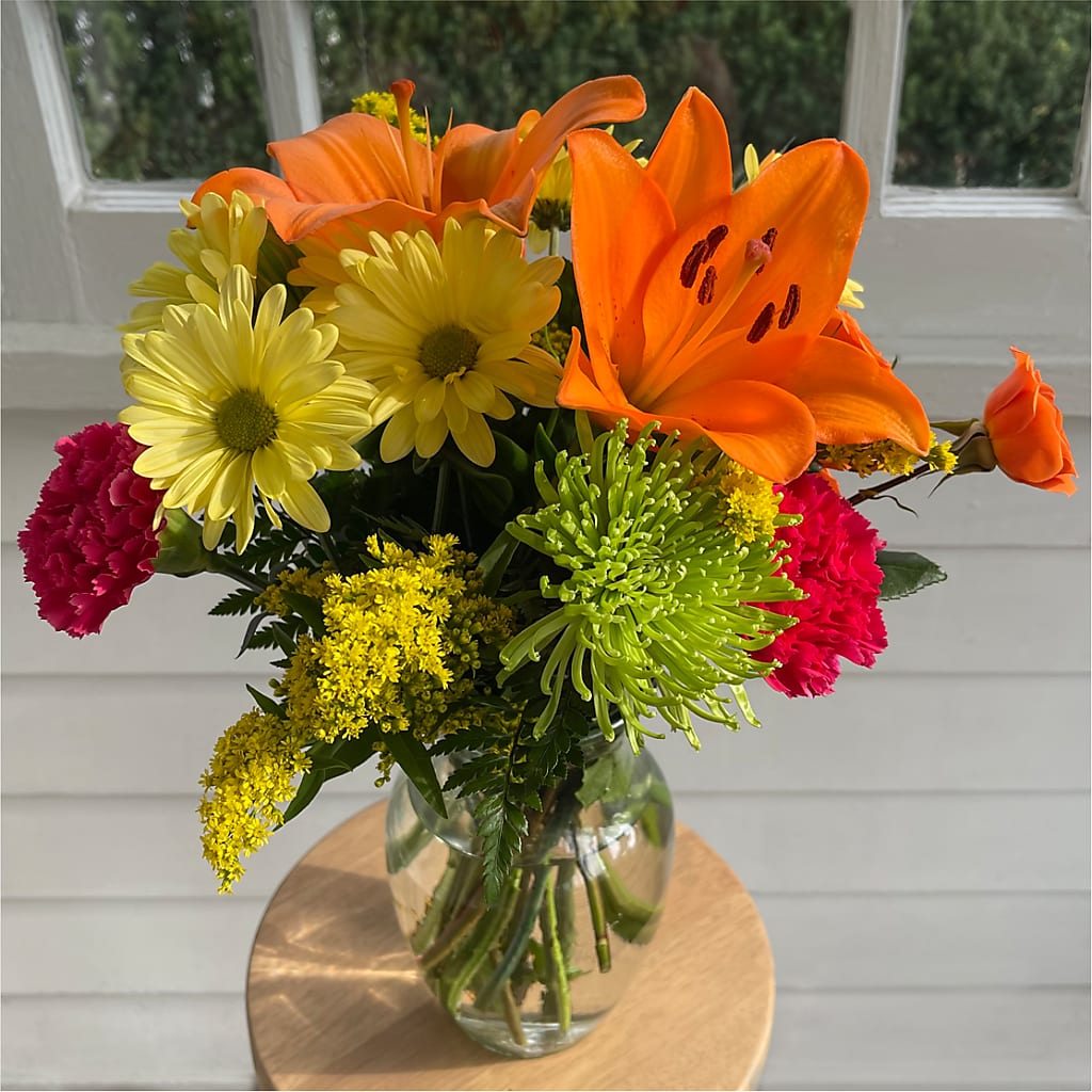 Bold & Bright – A Florist Original –  Margartia Flowers, Jersey City NJ