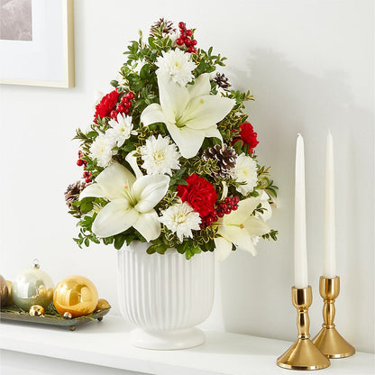 Festive Moments Tree –  Margartia Flowers, Jersey City NJ