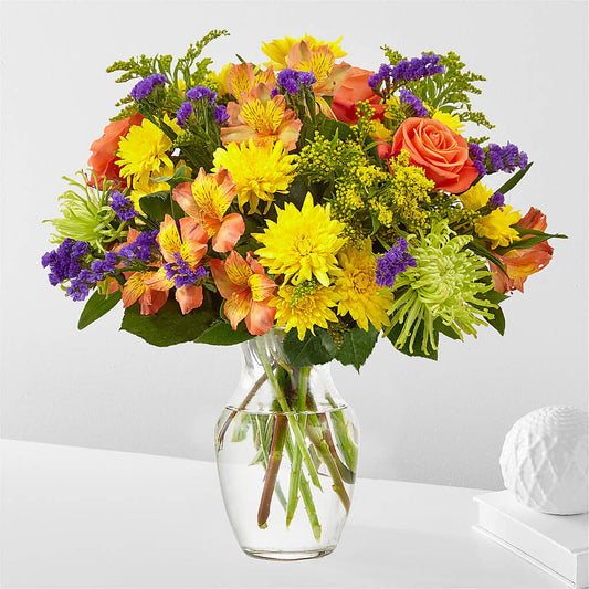 Marmalade Skies Bouquet –  Margartia Flowers, Jersey City NJ