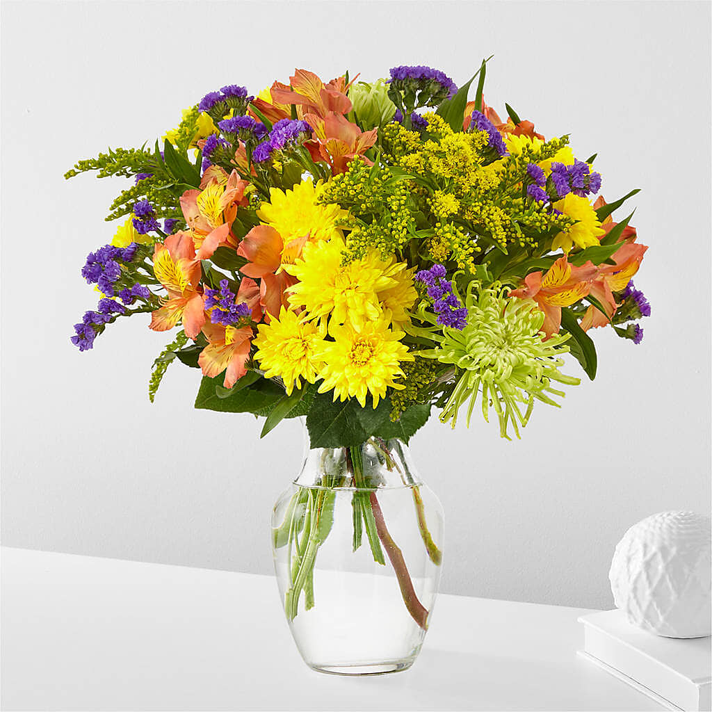 Marmalade Skies Bouquet –  Margartia Flowers, Jersey City NJ