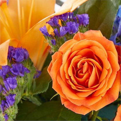 Radiant Citrus Box Bouquet –  Margartia Flowers, Jersey City NJ