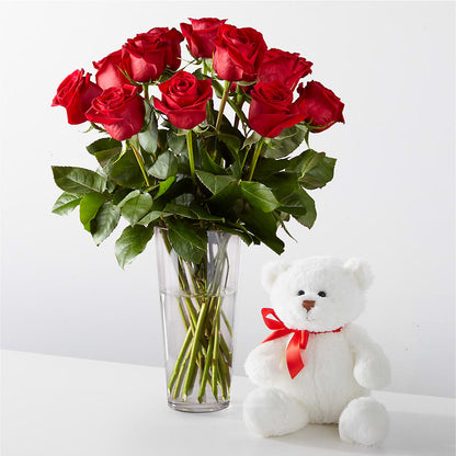 Romantic Long Stem Red Rose Bouquet Bundles –  Margartia Flowers, Jersey City NJ