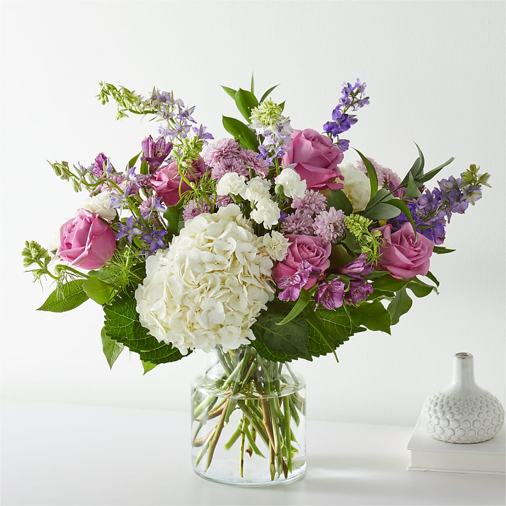 Violet Caress Bouquet –  Margartia Flowers, Jersey City NJ