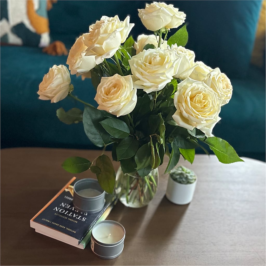 Long Stem Yellow Rose Bouquet –  Margartia Flowers, Jersey City NJ