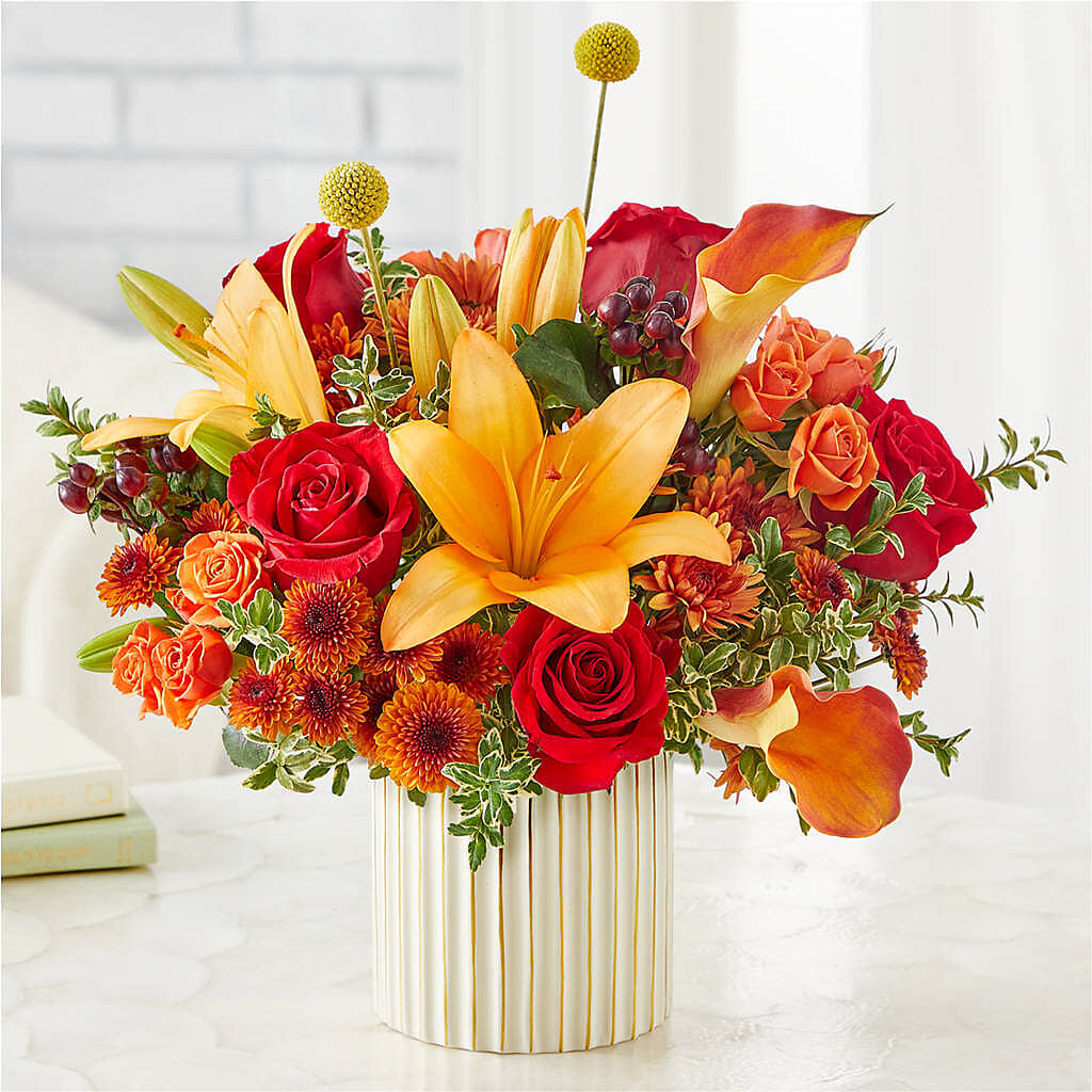 Scarlet Skies Bouquet –  Margartia Flowers, Jersey City NJ