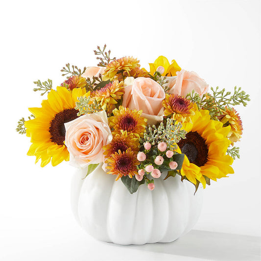 Pumpkin to Talk About Bouquet –  Margartia Flowers, Jersey City NJ