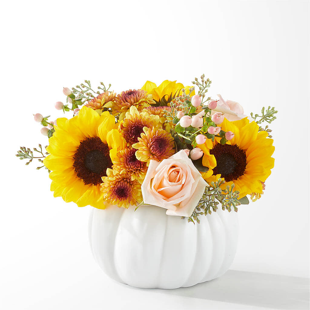 Pumpkin to Talk About Bouquet –  Margartia Flowers, Jersey City NJ