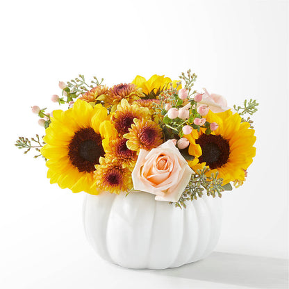 Pumpkin to Talk About Bouquet –  Margartia Flowers, Jersey City NJ