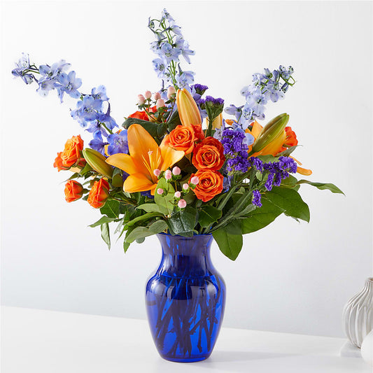 Radiant Citrus Bouquet –  Margartia Flowers, Jersey City NJ