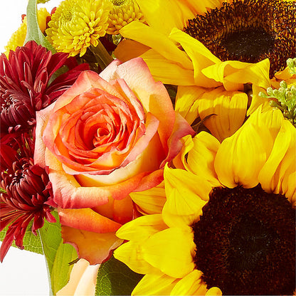 Golden Gourd Pumpkin Bouquet –  Margartia Flowers, Jersey City NJ