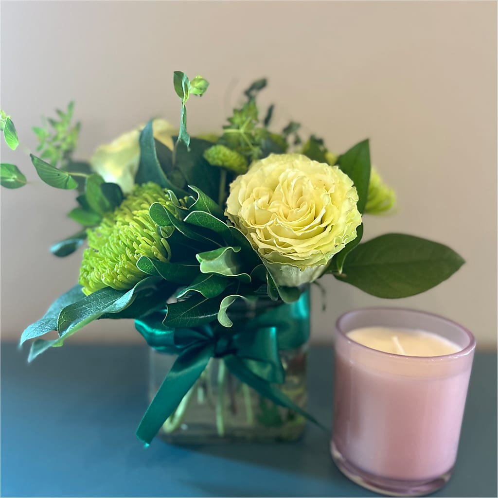 Emerald Forest Bouquet –  Margartia Flowers, Jersey City NJ