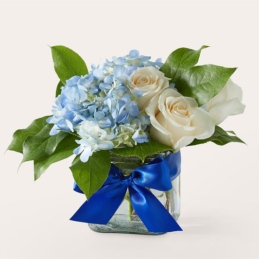 Sky Blue Delight Bouquet –  Margartia Flowers, Jersey City NJ
