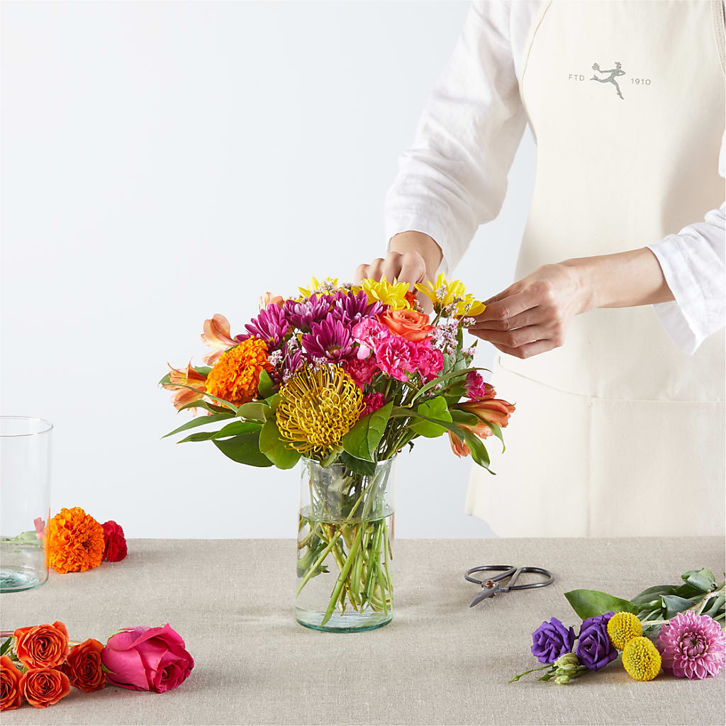 Feast of Color – A Florist Original –  Margartia Flowers, Jersey City NJ