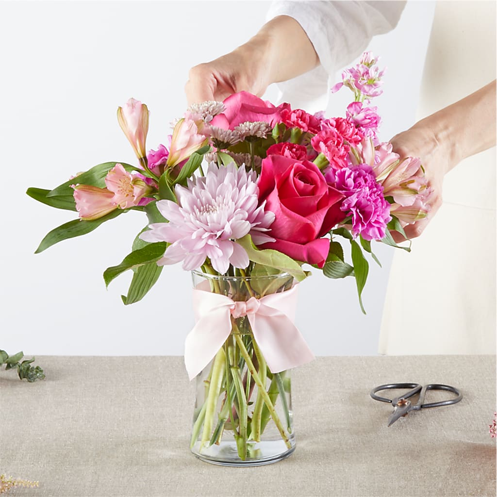 Pink Ribbon - A Florist Original –  Margartia Flowers, Jersey City NJ