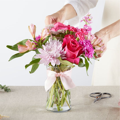 Pink Ribbon - A Florist Original –  Margartia Flowers, Jersey City NJ