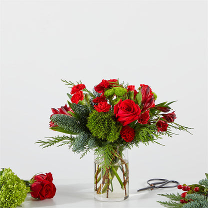 Merry Moment Bouquet – A Florist Original –  Margartia Flowers, Jersey City NJ