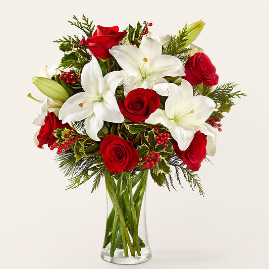 Sparkling Snowflakes Bouquet –  Margartia Flowers, Jersey City NJ