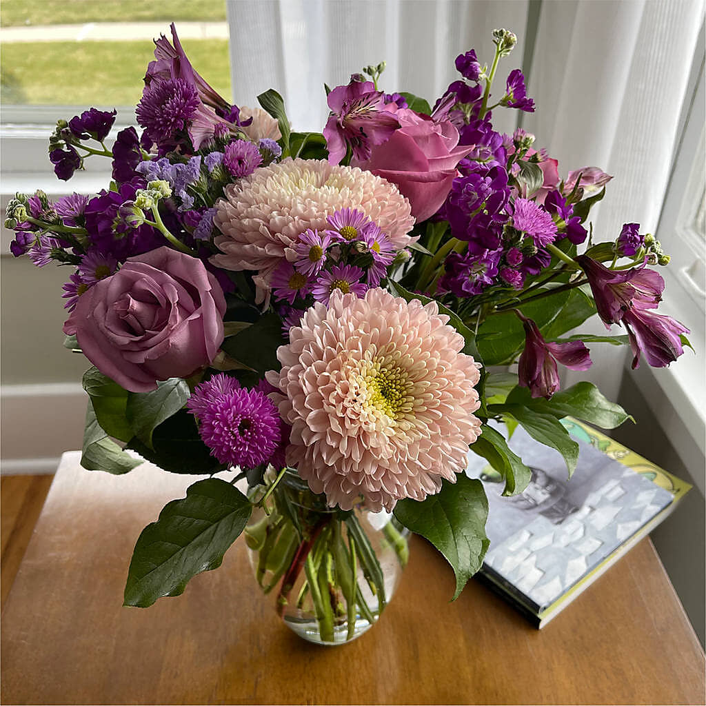 Ultraviolet Bouquet –  Margartia Flowers, Jersey City NJ