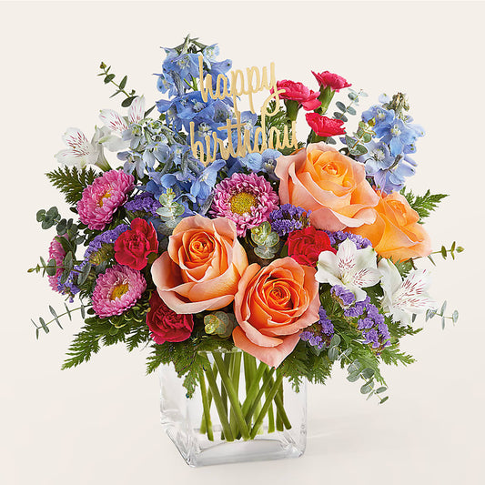 Birthday Bash Bouquet –  Margartia Flowers, Jersey City NJ