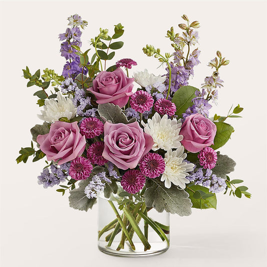 Violet Frost Bouquet –  Margartia Flowers, Jersey City NJ