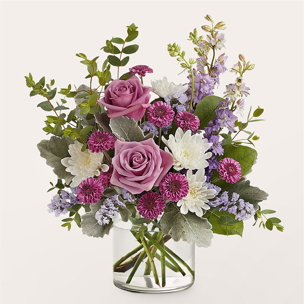 Violet Frost Bouquet –  Margartia Flowers, Jersey City NJ