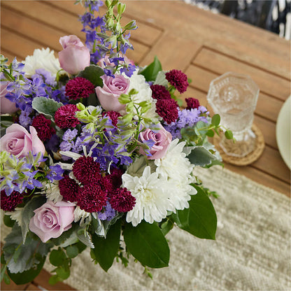 Violet Frost Bouquet –  Margartia Flowers, Jersey City NJ