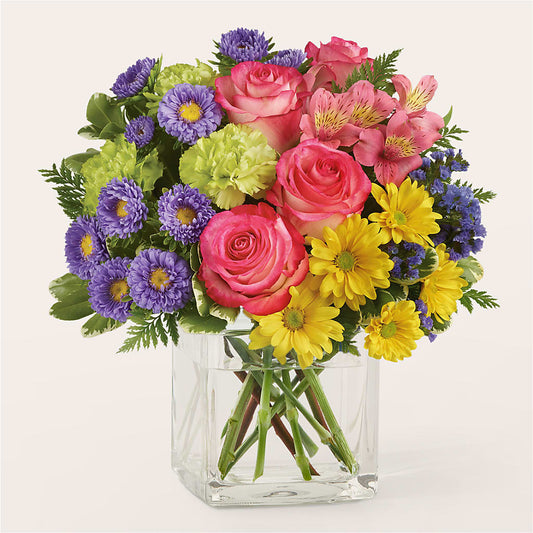 Candy Jar Bouquet –  Margartia Flowers, Jersey City NJ