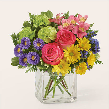 Candy Jar Bouquet –  Margartia Flowers, Jersey City NJ