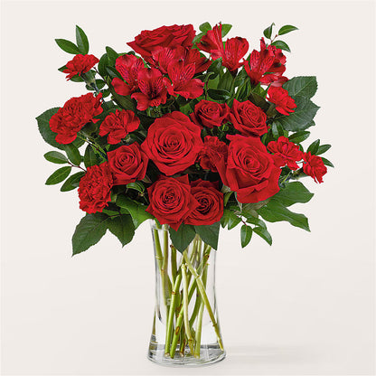 Brilliant Ruby Bouquet –  Margartia Flowers, Jersey City NJ