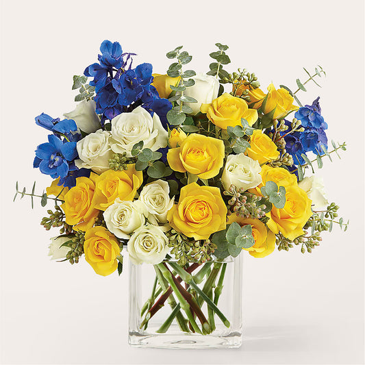 Sparkling Citrine Bouquet –  Margartia Flowers, Jersey City NJ