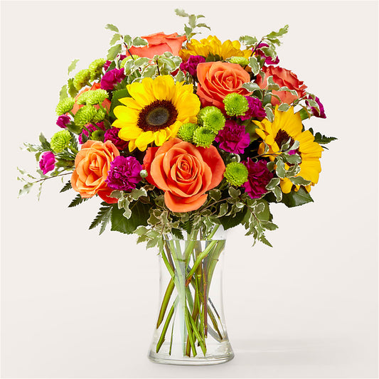 Warmth & Light Bouquet –  Margartia Flowers, Jersey City NJ