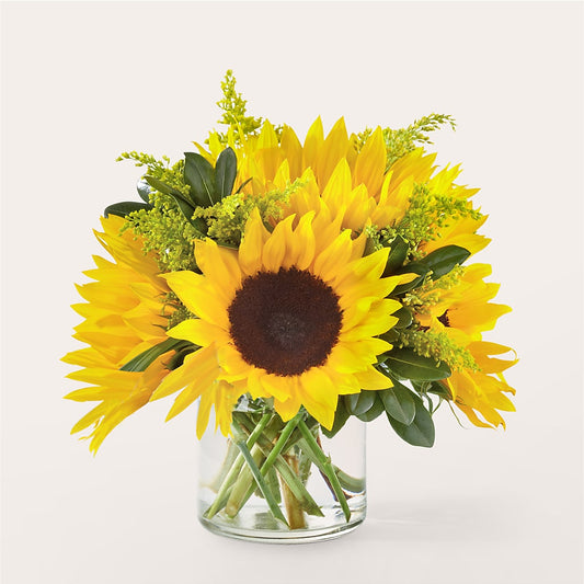 Beaming Sunflower Bouquet –  Margartia Flowers, Jersey City NJ