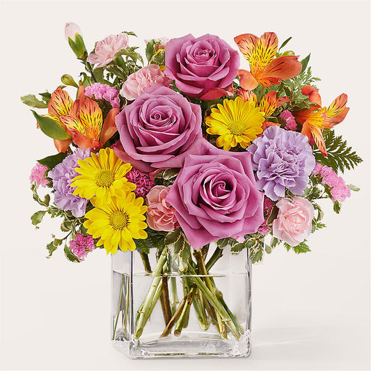 Shades of Happiness Bouquet –  Margartia Flowers, Jersey City NJ