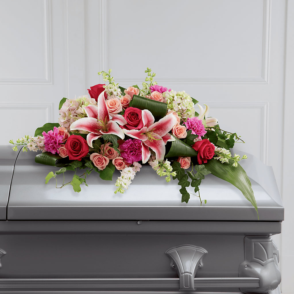Splendid Grace Casket Spray –  Margartia Flowers, Jersey City NJ