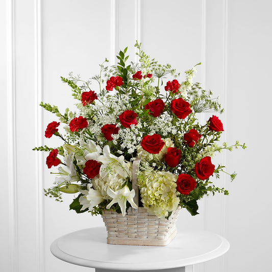 In Loving Memory Arrangement –  Margartia Flowers, Jersey City NJ
